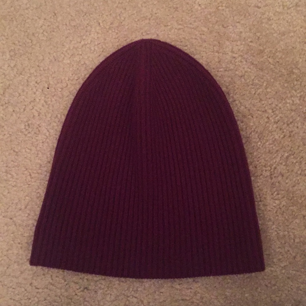 Marc Jacobs cashmere hat - burgundy